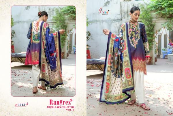 Shree Rangrez Digital Lawn Digital Collection 1 Pakistani Salwar Suits